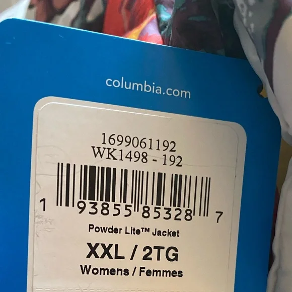 NWT Columbia Women's Powder Lite Insulated Jacket XXL - Picture 11 of 13